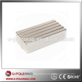 Nuevos 40 x 10 x 4mm Bloque Rectángulo fuerte imanes de nevera Imanes de tierra rara N48